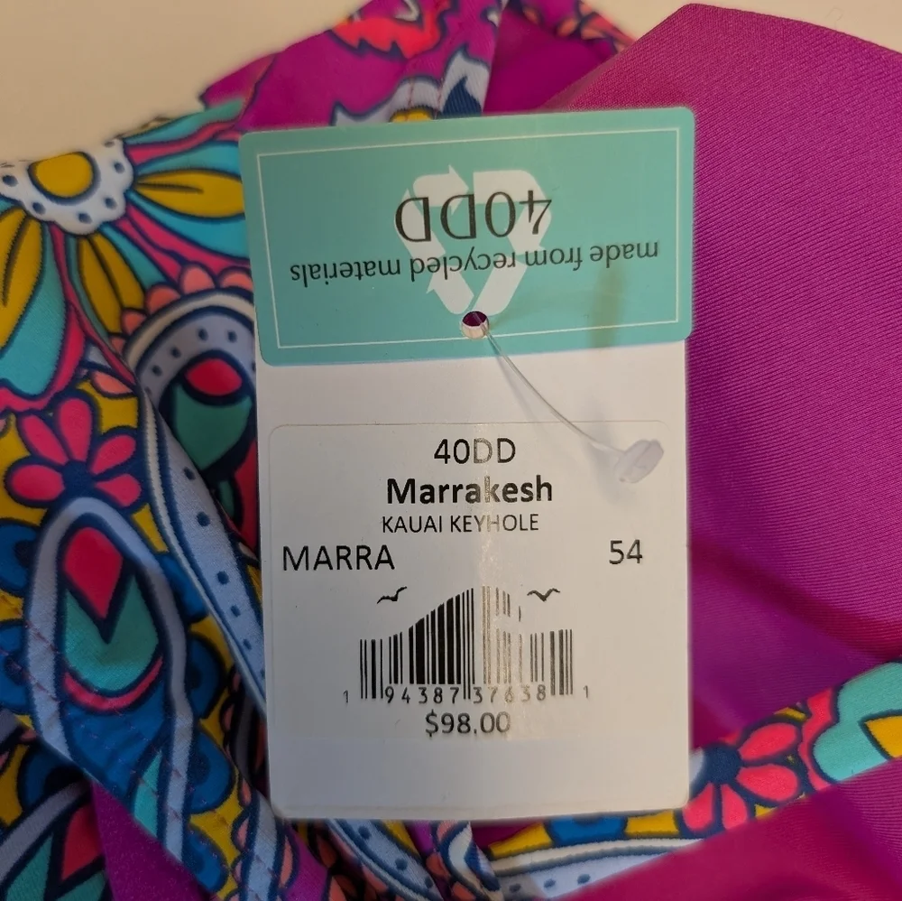 Sunsets Marrakesh Kauai Keyhole 40DD NWT